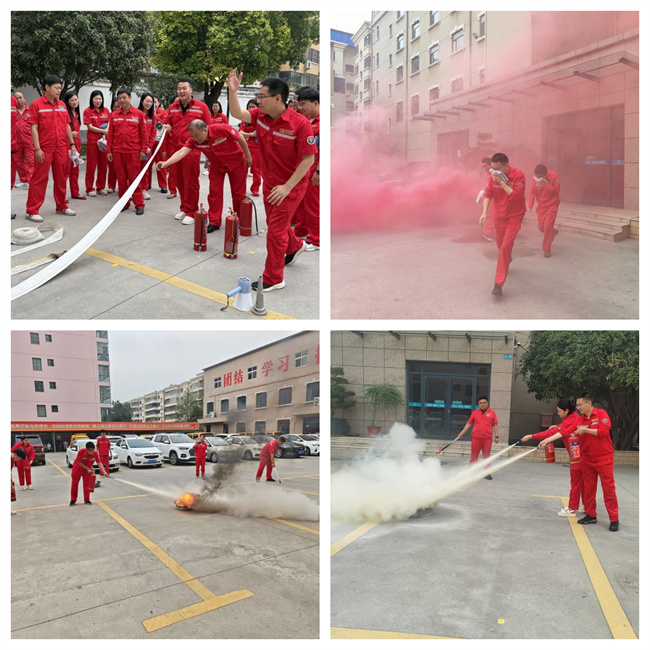 天然气公司行政办公楼开展消防演练.jpg
